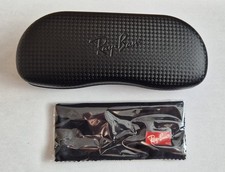 Ray-Ban Carbon Fibre Fiber Design Sunglasses /Glasses  Hard Case + Cloth 