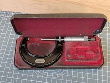 Starrett No.436 Imperial Micrometer 1-2" Inch Made In UK