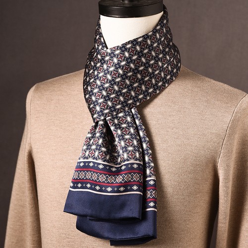 100 silk scarf men satin - 100%,