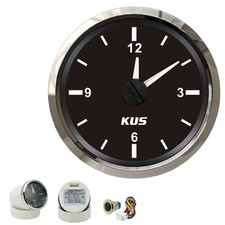 KUS Clock Gauge Boat Marine
