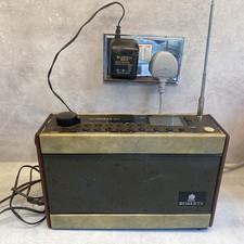 Roberts R737 Portable Radio with Adaptor – Working .. PLL Digital   AM/FM/LW