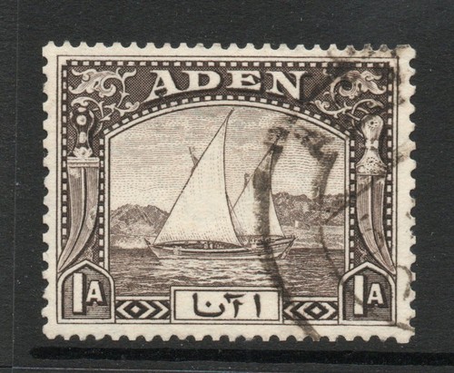 Aden 1937 dhows sepia 3 - dhows, 1a