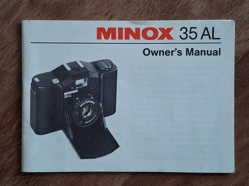 Minox camera instruction - 35,