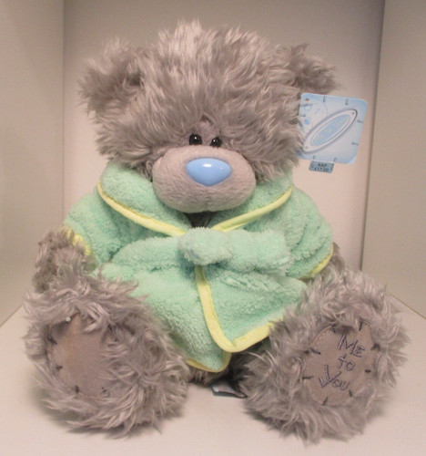 You tatty teddy - me,