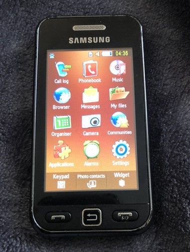 Samsung s5230 noble - noble, black
