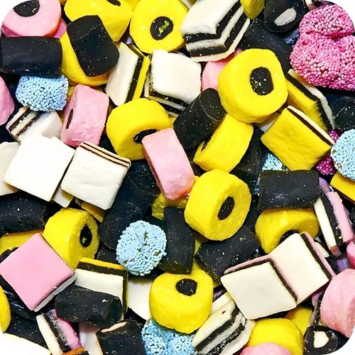 Liquorice allsorts taveners - allsorts,