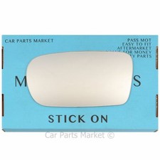 Left Passenger side Wing door mirror glass for Mazda 323F 1994-1998 (elec.adj)