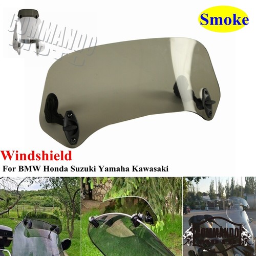 Smoke motorcycle windshield - smoke,