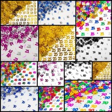 Table Confetti Birthday Party