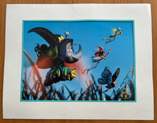 Disney Pixar-A Bug's Life 1999 Lithograph -The Disney Store with poster