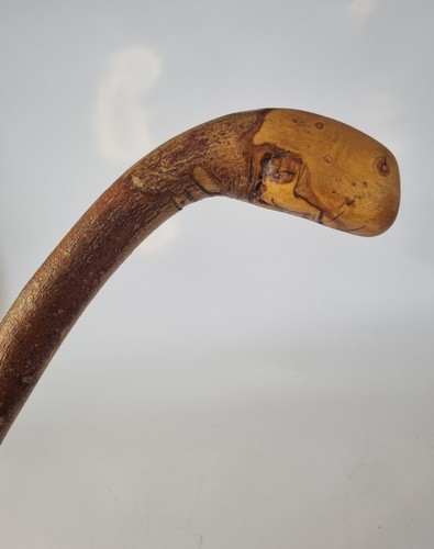 Vintage knob stick hazel - knob,