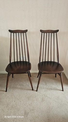 Ercol goldsmith dining chairs - ercol,