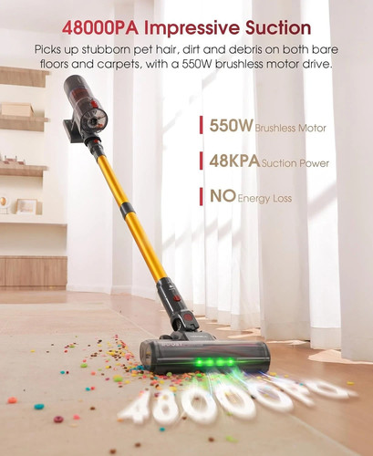 550w cordless vacuum cleaner - 550w,