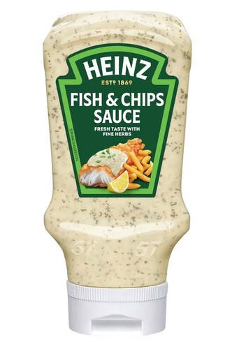 Heinz fish and chips - heinz, sauce