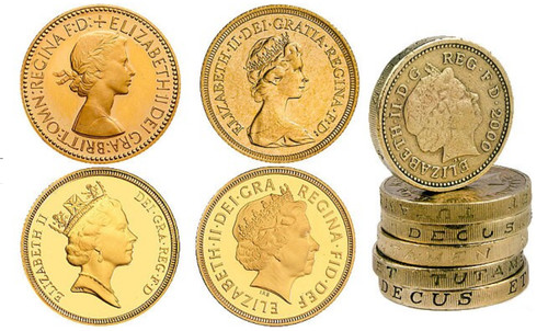 Coin hunt british - [coin, round