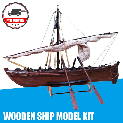 Scale wooden whaling ship - 1:32,