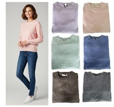 Ladies Marks Crew Neck Wool