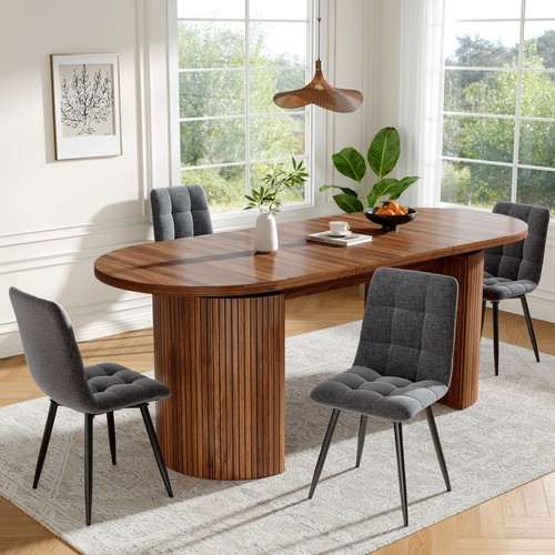 Extendable dining table with - extendable,