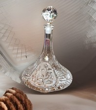 Vintage lead crystal ships - lead,