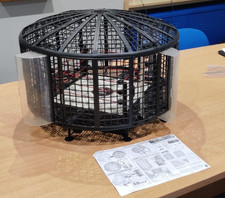 WWE MATTEL ELIMINATION CHAMBER PLAYSET⭐100% COMPLETE w/ RING & INSTRUCTIONS⭐