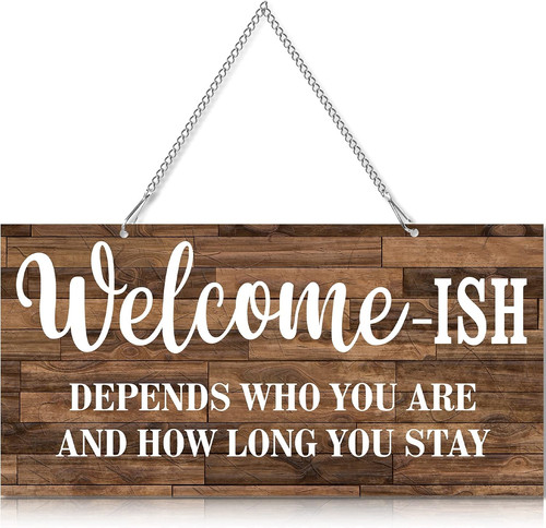 Funny welcome front - funny,