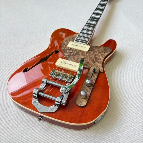 Semi hollow body style - semi-hollow,