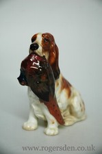 Royal Doulton  Cocker Spaniel & Pheasant Brown Colourway  HN1028