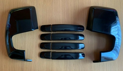 Gloss black wing mirror - wing, handle