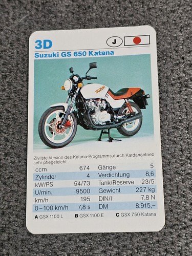 Suzuki 650 katana 3d - 650,