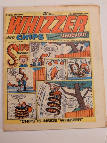 Whizzer and chips comic 15th - whizzer,