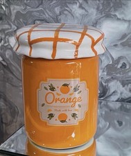 Orange Marmalade Jam Jar Oil