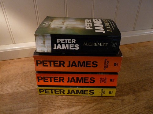 Peter james paperback book - x,