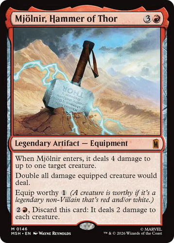 Mjolnir hammer thor - hammer, of