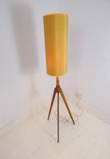 STUNNING VINTAGE TEAK & BRASS
