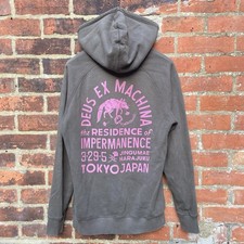 Deus Ex Machina Hoodie Men’s Medium Sunbleached Impermanence Motorcycle 
