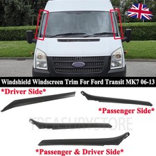 For Ford Transit MK7 2006-2013 Black Replace Windshield Windscreen Moulding Trim