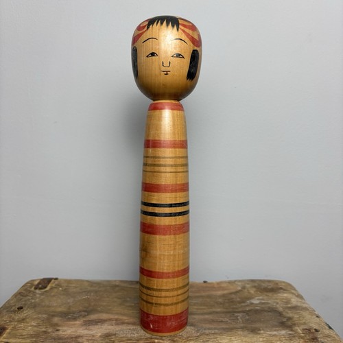 25cm japanese kokeshi doll - japanese,