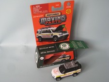 Matchbox Land Rover Defender 130 Rescue Toy Model Car 75mm USA Moving Parts