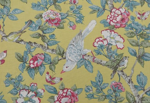 Sanderson curtain fabric - curtain,