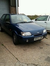 ford fiesta mk3 si 1.6 zetec blue BREAKING mk3.5 3 door orange side repeater