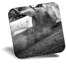 Awesome fridge magnet car - bw,