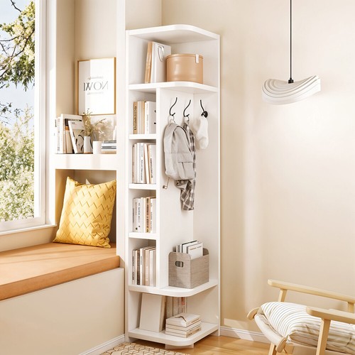6ft slim corner cabinet with - corner,