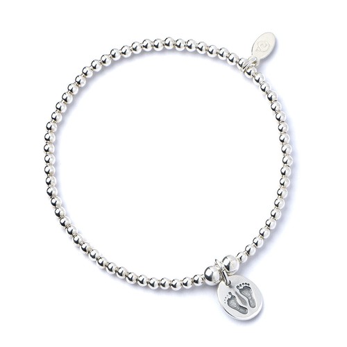 Sterling silver ball - silver, bead