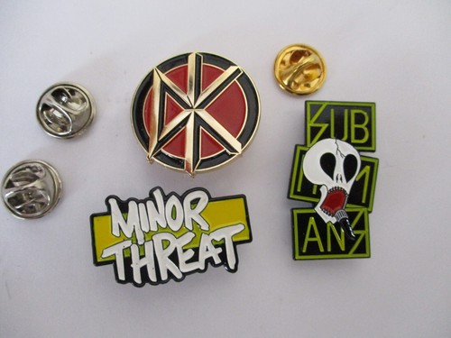 Punk metal badge - metal, lot