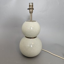 Laura Ashley Duck Egg Ceramic Table Lamp Ball Globe Working