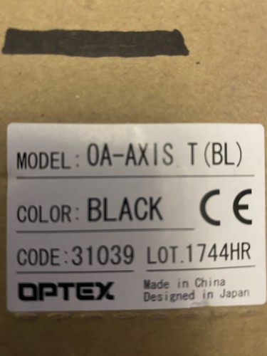 Optex axis sensors - t,
