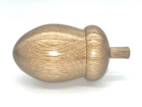 Large ornamental wooden - , acorn