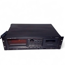 TASCAM CD-A500 CD Cassette Player Rackmount CD Player/Cassette Deck Used