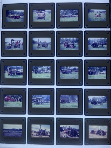 Vtg 35mm slides - 35mm, wagons