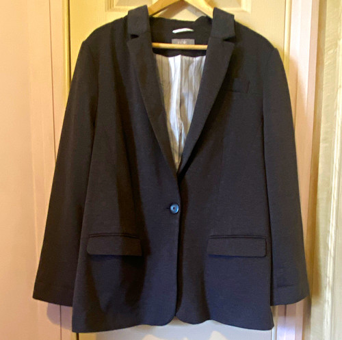 Wallis grey single button - wallis, single-button